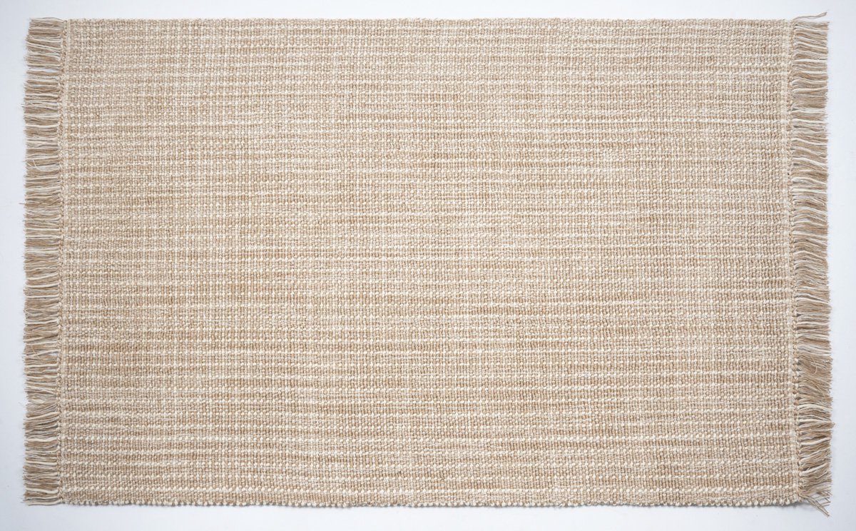 Dutch Lifestyle Ecru Beige - Wol - Vloerkleed - Beige