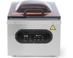 HENDI Vacuümkamer verpakkingsmachine – transparant deksel – marineerfunctie – 77 l/min – 350x300x110 mm