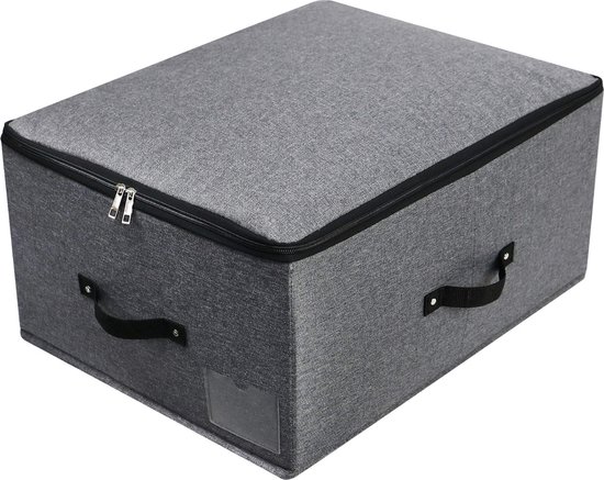 Opvouwbare deksel-opbergbox met verdelingsbord, 4