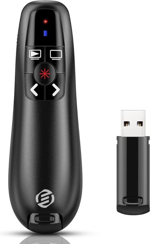 Presentatie Clicker, 2.4G Hz Draadloze Afstandsbediening