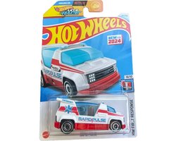 HOT WHEELS RAPID PULSE WHITE/RED 137/250 1:64 HW FIRST RESPONSE 10/10