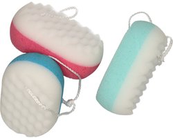 Bath & Fun Spons Massage Assorti ( let op er wordt 1 spons op gestuurd)