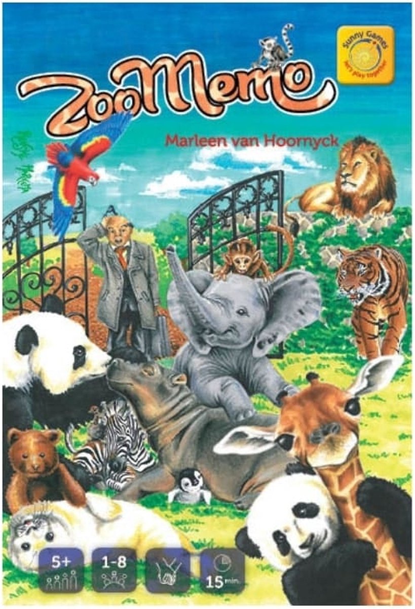 Sunny Games ZooMemo - Coöperatief memory spel voor jonge dieren