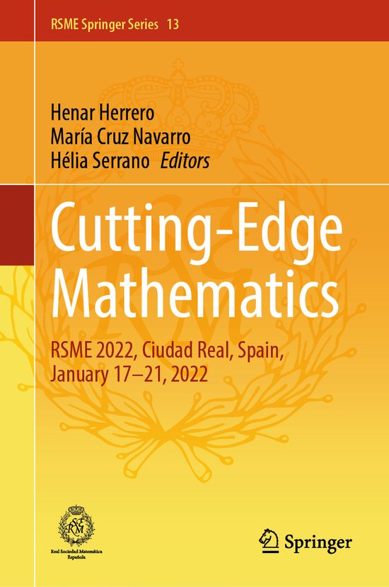 RSME Springer Series CuttingEdge Mathematics 9783031620249 Boeken