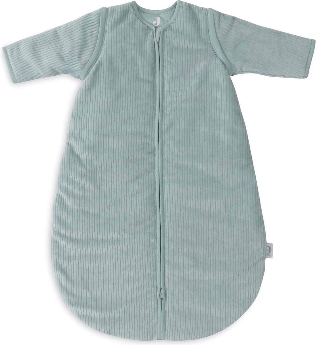 Jollein Teddy Bear 110 cm Slaapzak met Afritsbare Mouwen | Mandarijn