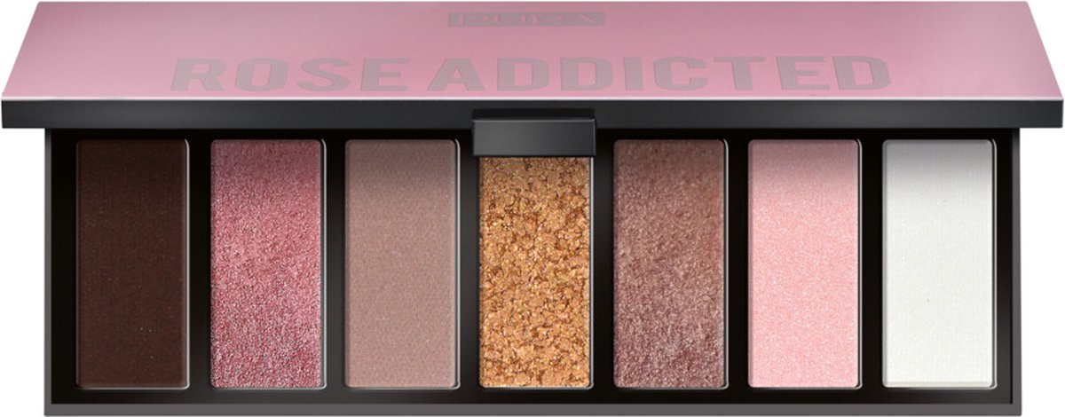 Goedkoopste Pupa - Make up Stories Compact Eyeshadow Palette - Rose Addicted 004
