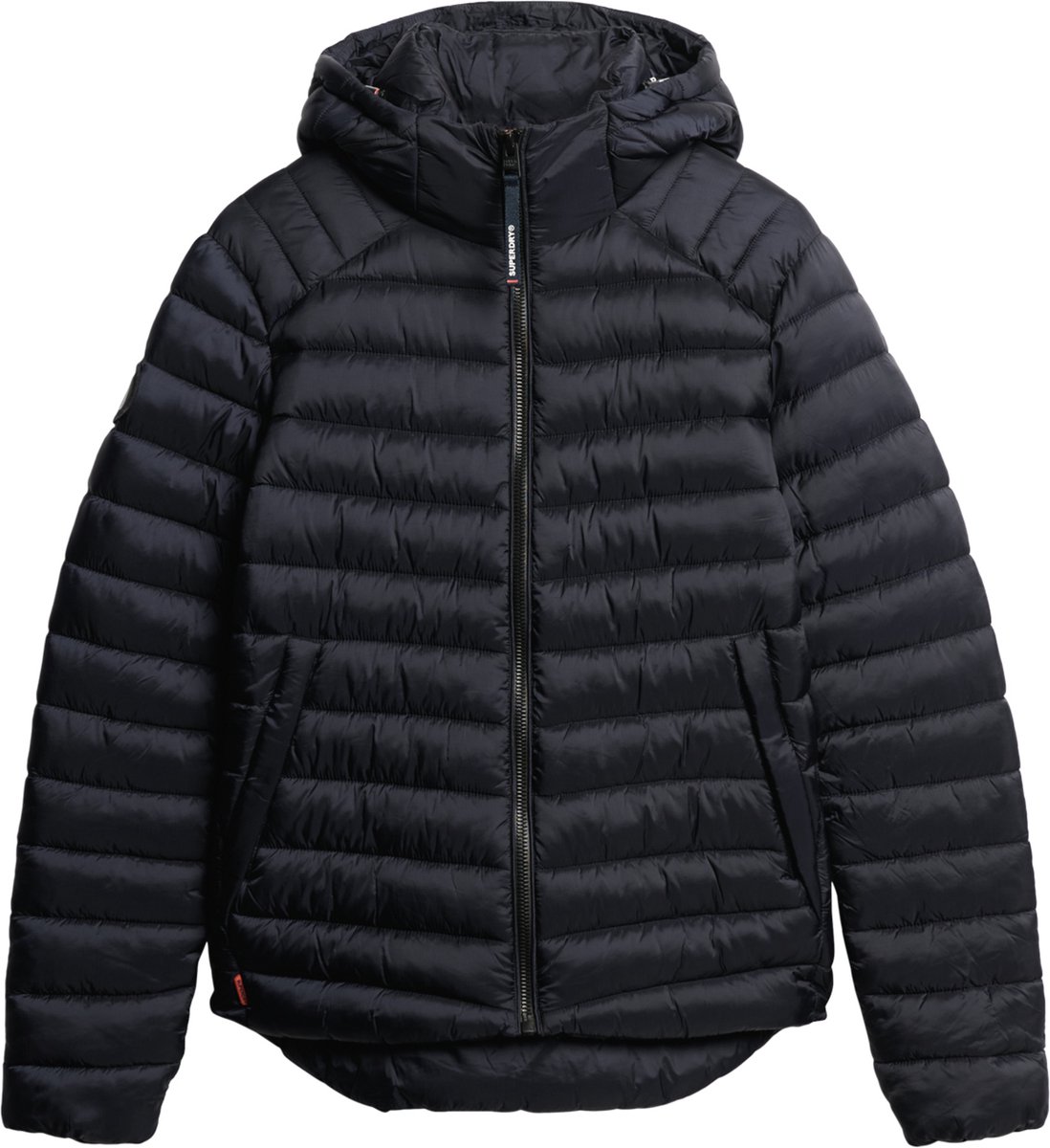 Superdry HOODED FUJI SPORT PADDED JKT Heren Jas 3XL Blauw