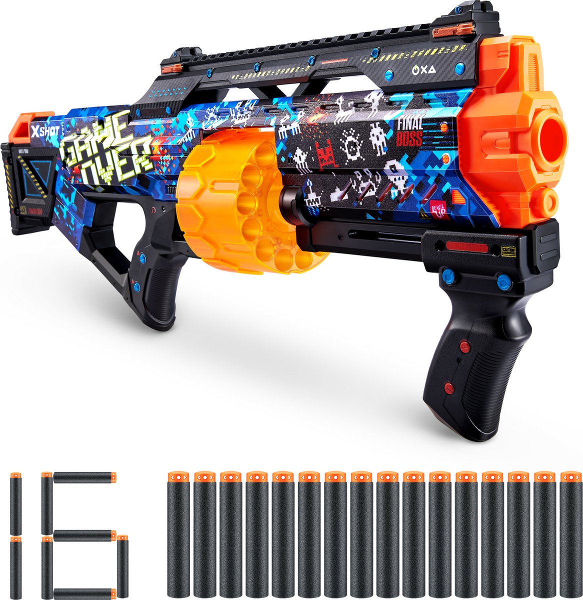 ZURU X-Shot Skins Last Stand met 16 Darts