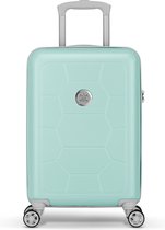 SUITSUIT Handbagage koffer 53x35x20 - Handbagage trolley - Lichtgewicht koffers - Reiskoffer - Veilig Cijferslot - Caretta koffer Soft Lime - Groen