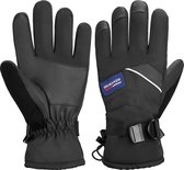 BRUBAKER Handschoenen Winter - Waterdicht en Winddicht - Ski Handschoenen voor Mannen en Vrouwen - Extra Warme Handschoenen - Thermo Handschoenen - Wintersport Schaatsen Skiën Snowboarden - L/XL