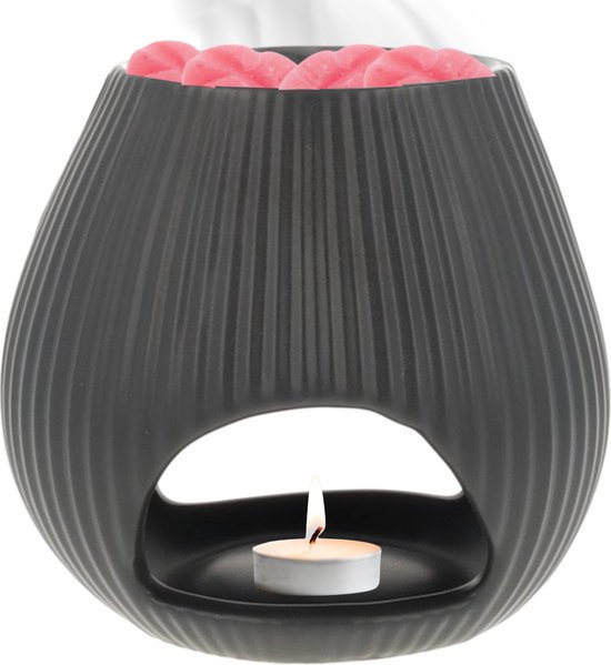 Scentchips Brûleur de cire – Brûleur de parfum – Brûleur à huile – Brander de Cire – Brûleur d'arômes – Convient également pour les huiles essentielles – Huile parfumée – Cubes de cire