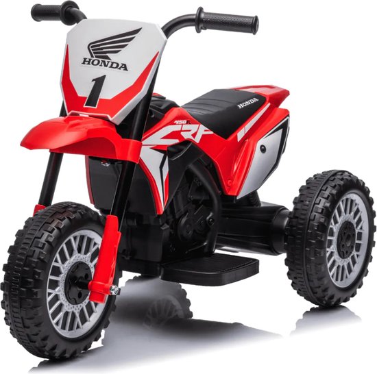 Foto: Honda crf450 elektrische kindermotor 6 volt 1 tot 3 jaar rood