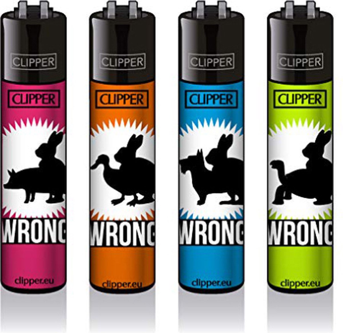 Goedkoopste CLIPPER® – Wrong – Classic Large - 4 Stuks