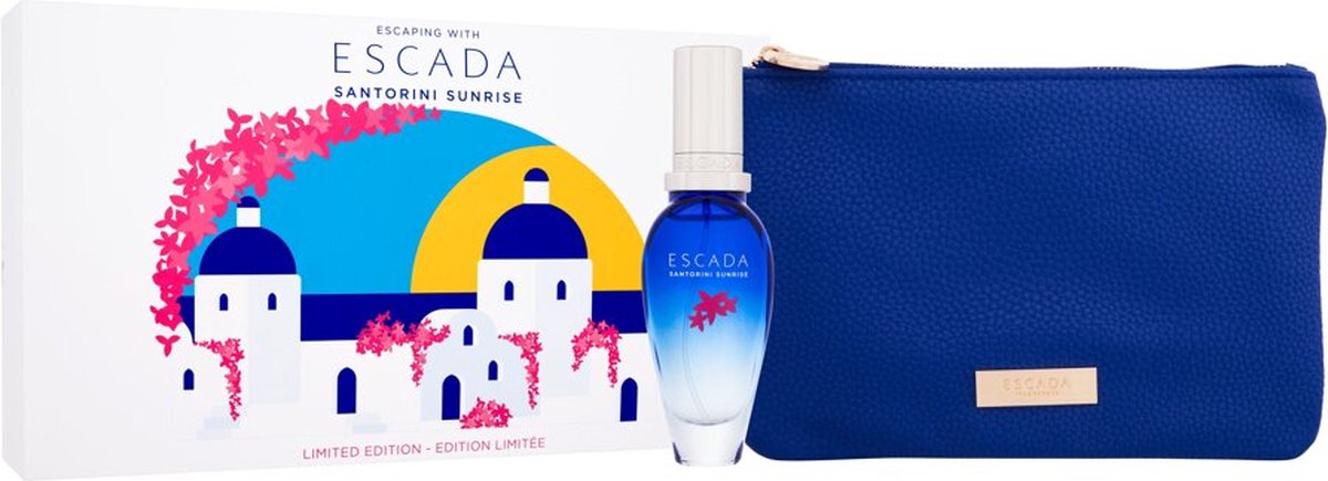 Goedkoopste Escada Santorini Sunrise Giftset 30ml tas