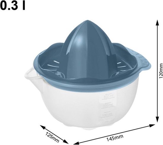 Rotho - citruspers - 0,3 l - Horizon Blauw - Onda van Merkloos — afbeelding 2