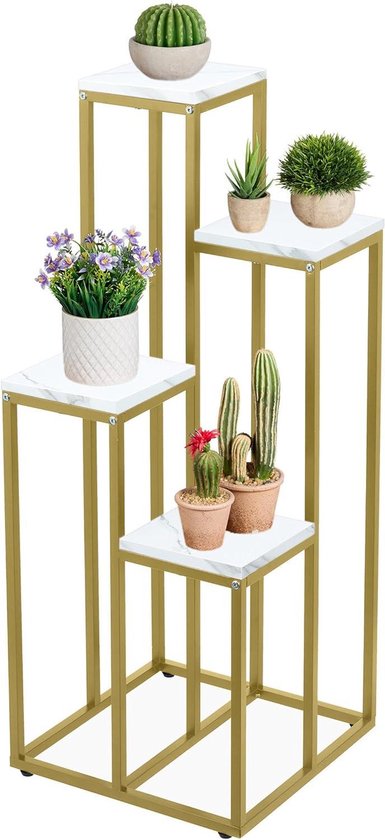 plant-standaard-4-etages-ruimtebesparend-staal-mdf-planten-etagere-goud