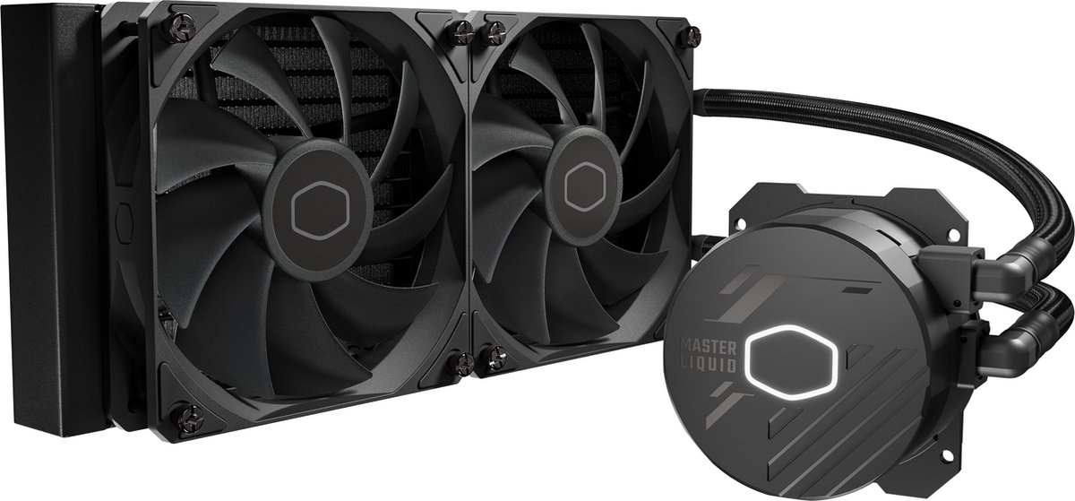 Cooler Master MasterLiquid 240L Core waterkoeler - LGA1700 LGA1200 LGA115X LGA2066 LGA2011-3 AM5 M4 AM3(+) AM2(+)