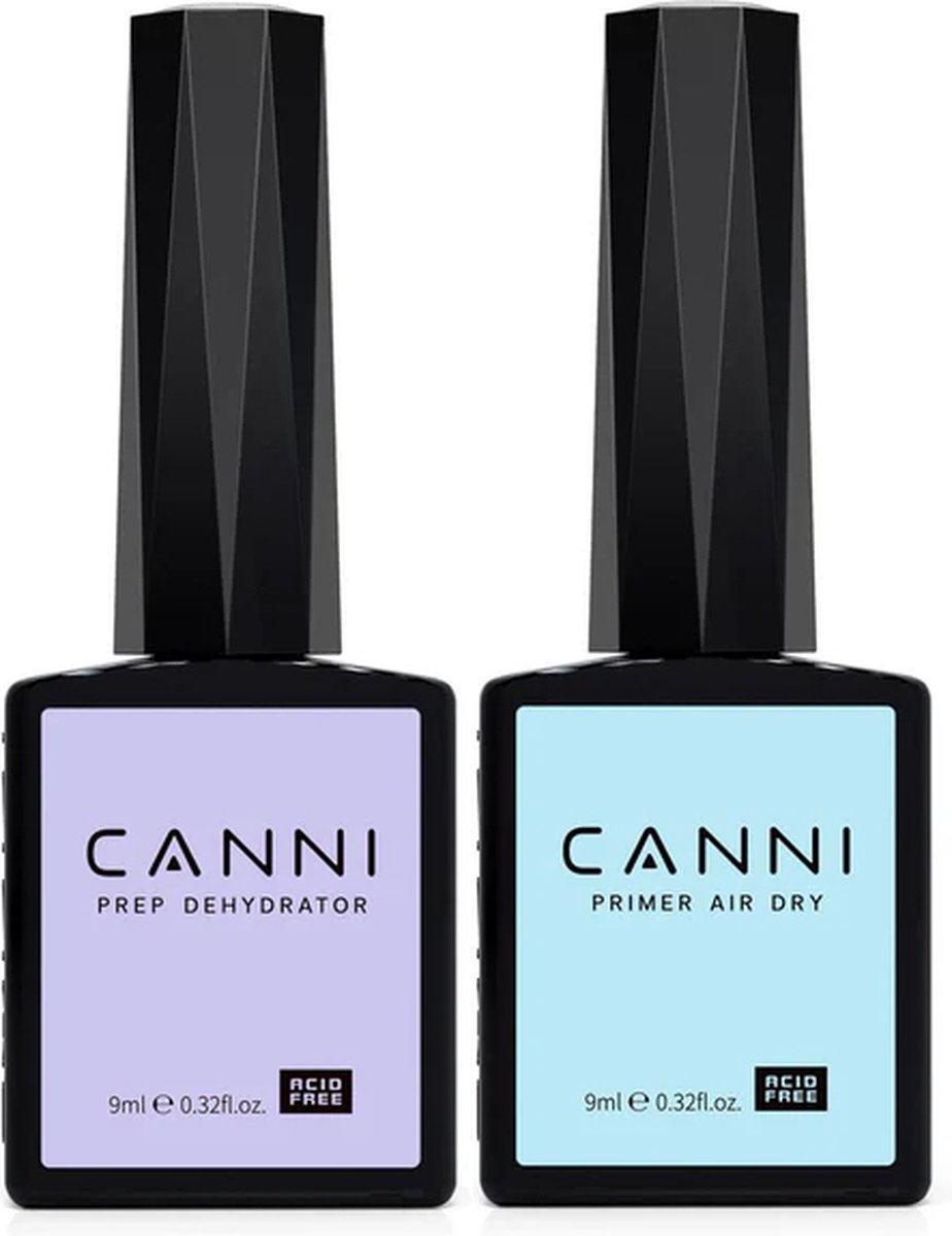 Canni Nail Dehydrator en Primer - 18 ml - Primer Gelnagellak - Dehydrator - Primer Gellak - Nagel Dehydrator - Gel Primer - Nagel Prep - Gellak Primer - Canni Gellak - Gellak Nagellak