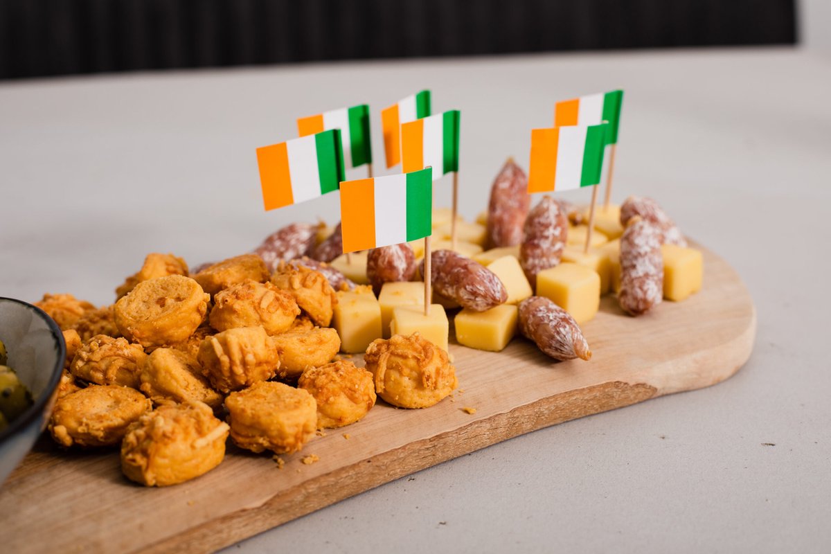 50x Cocktailprikkers Ierland - Hapjes Cocktail Tapas Zomer Terras EK / WK Voetbal