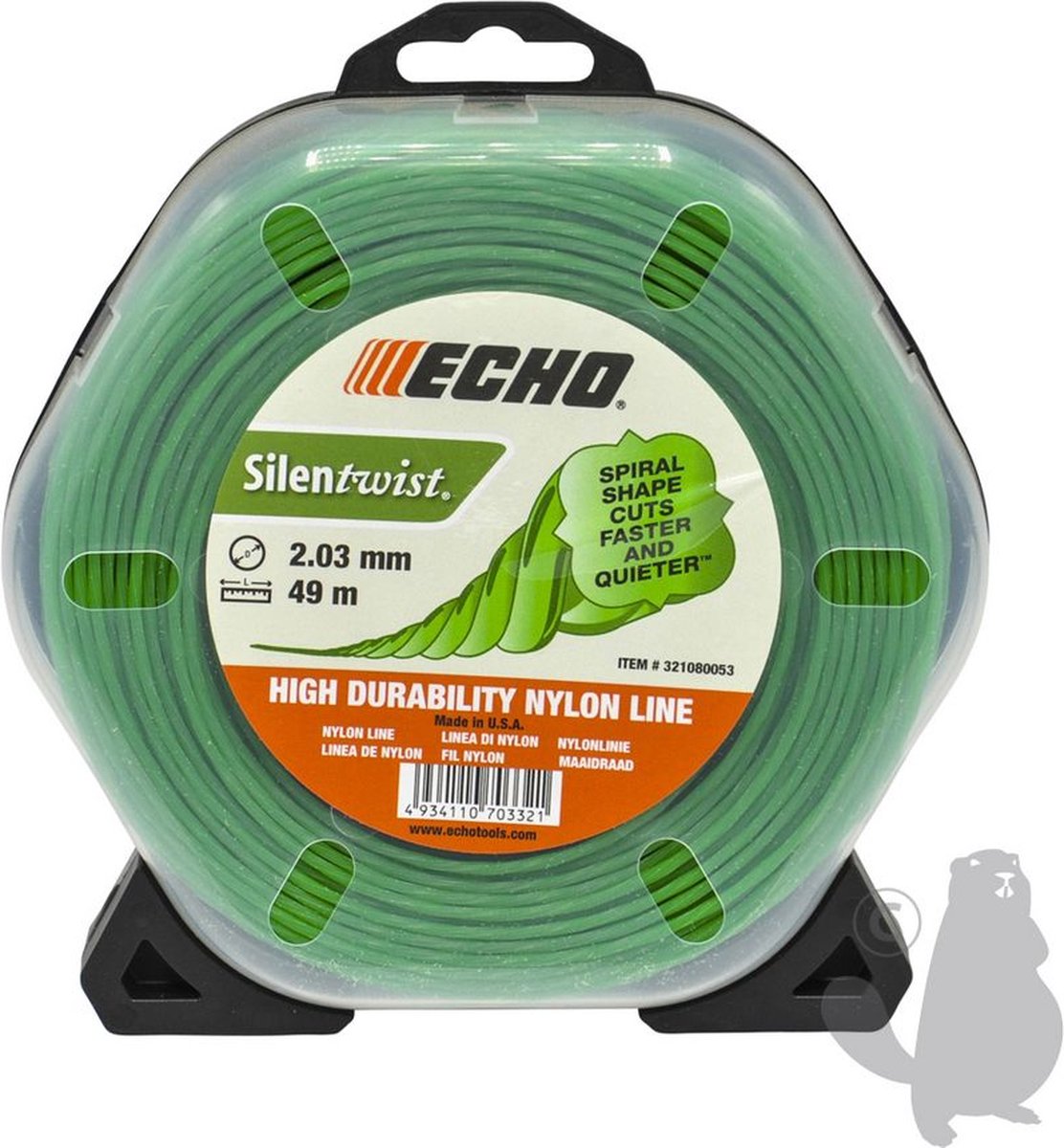 Echo Silent Twist maaidraad 2.03mmx49m