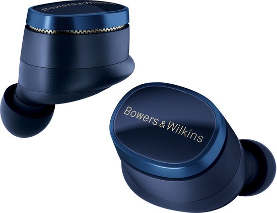 Foto: Bowers wilkins pi8 bluetooth oordopjes met noise cancelling kristalhelder geluid 6 5 13 5 uur batterijduur midnight blue