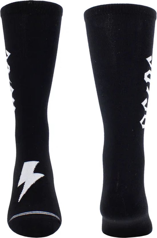 AC/DC Lightning Strikes Socks Zwart (One Size - EU 40-46) | bol