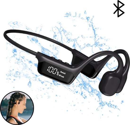 ONODEAL Casque à Conduction osseuse avec icro, écouteurs Bluetooth 5