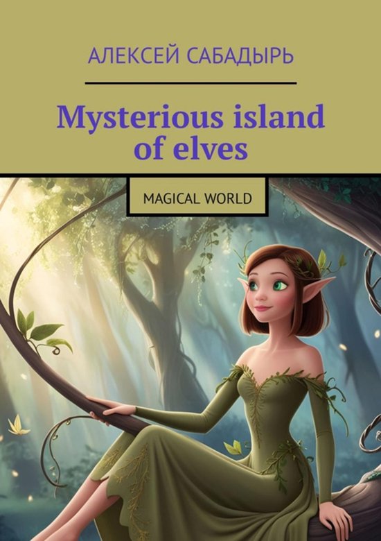 Mysterious island of elves - cover