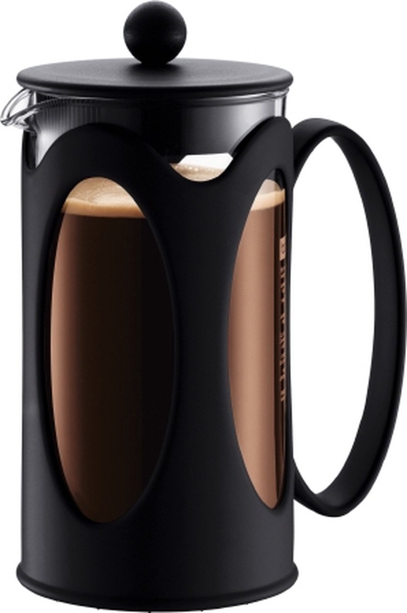 Bodum Kenya Cafetiere - 8-kops - 10 l - Zwart