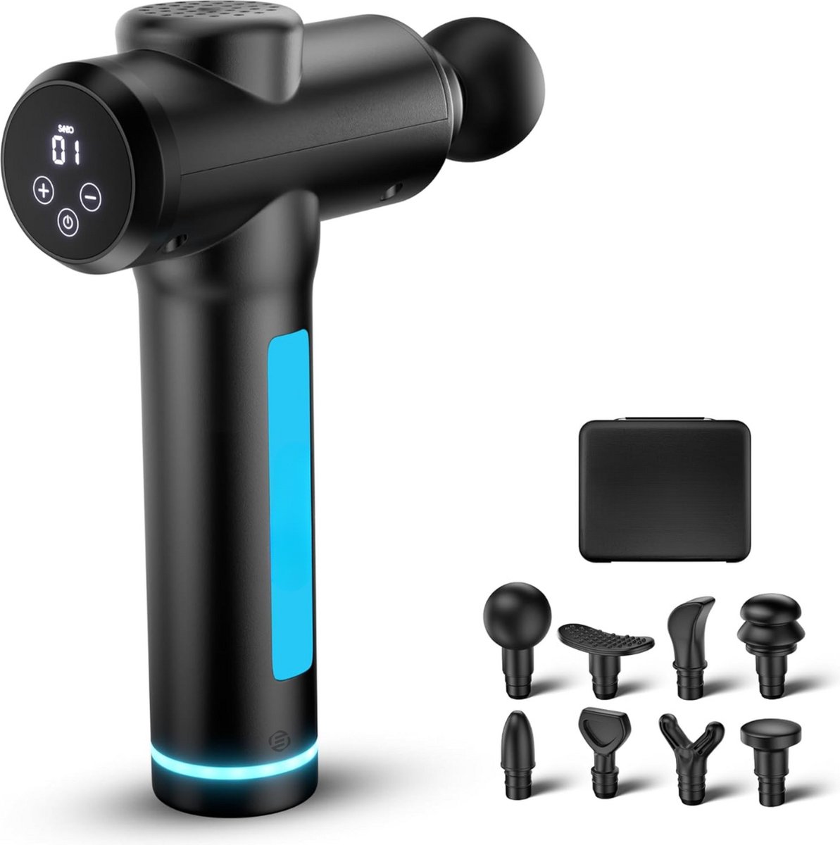 Equivera Massage Gun Professioneel - Massagegun - Massageapparaten - Massage Pistool - Compact Massage Apparaat - Equivera - €153,95