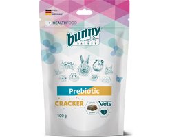 Bunny Nature Prebiotic Cracker 100g - Prebiotische Snack Knaagdieren - Ondersteunt Darmflora en Spijsvertering