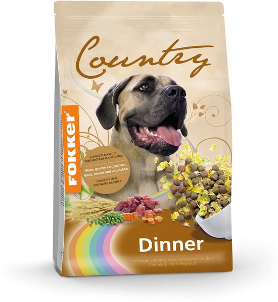 Fokker - Country Dinner Hondenvoer 15 KG