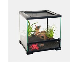 Habistat Glazen Terrarium - Terraria - 30x30x32 cm