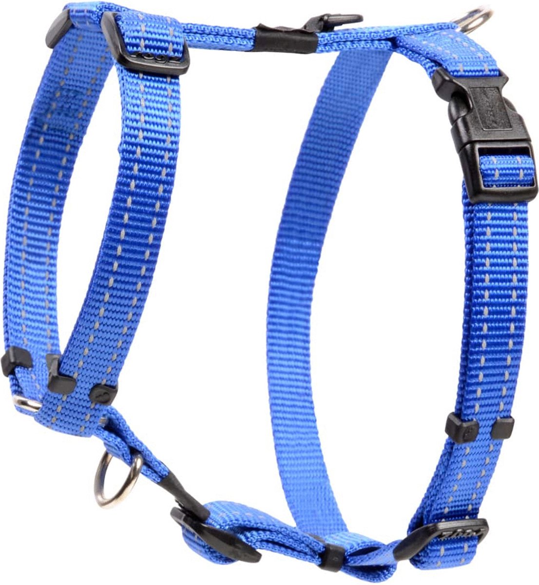 Rogz Utility Tuig Blauw - Hondenharnas - S 23-37x1.1 Cm
