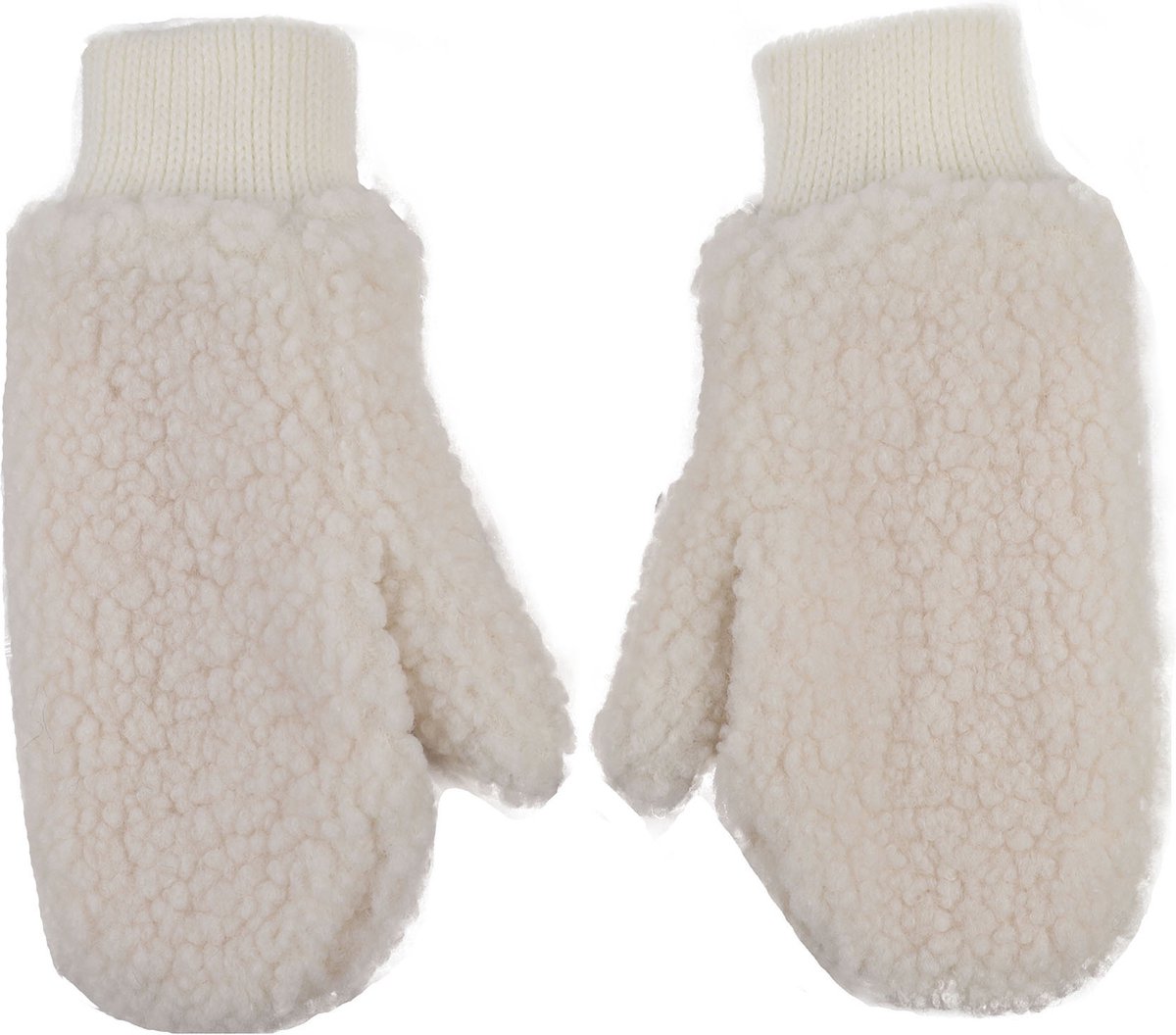 Bijoutheek Wanten Teddy Ecru