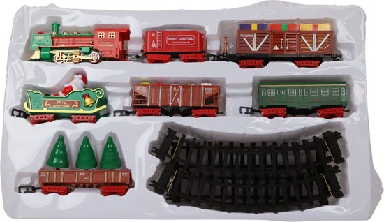 Deluxe Santa's Express Delivery Kersttrein Lengtebaan | Realistische