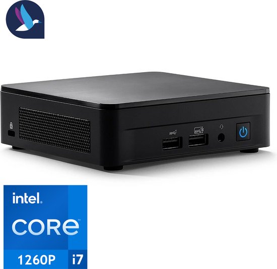 Intel NUC Mini PC | Intel Core i7-1260P | 32 GB DDR4 | 1 TB SSD - NVMe | Windows 11 Pro