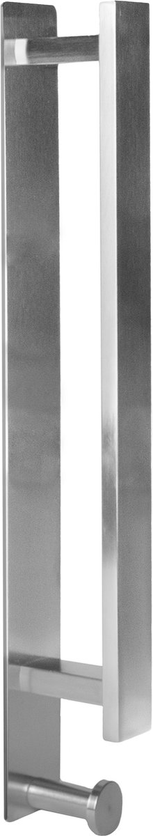 DOESS Handdoekhouder-Handdoekrek- Zelfklevende Handdoekhouder- Handdoekhouder Zonder Boren- Handdoekhouder Roestvrijstaal (Zilver)