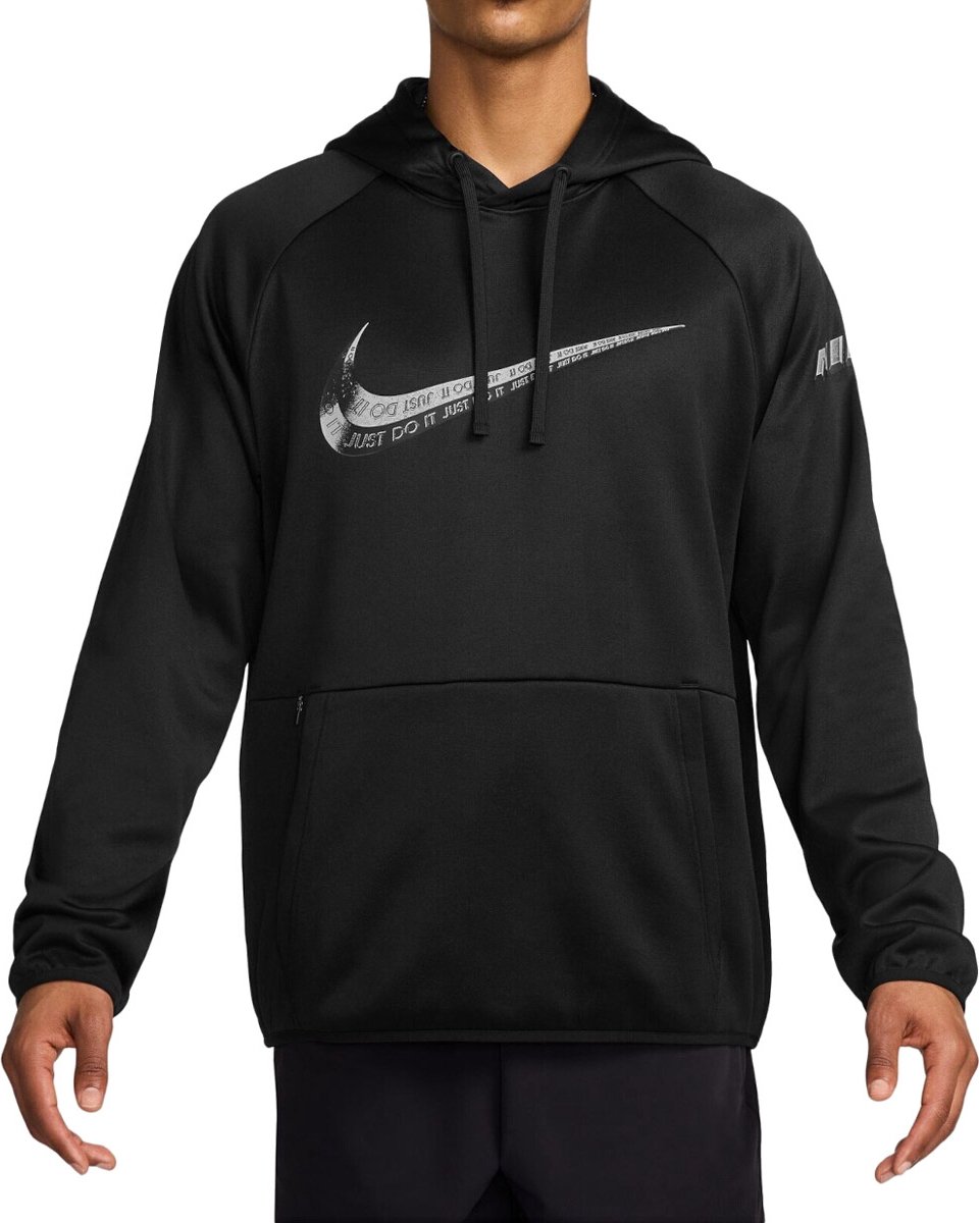 Nike Therma-Fit Heren Pullover Zwart