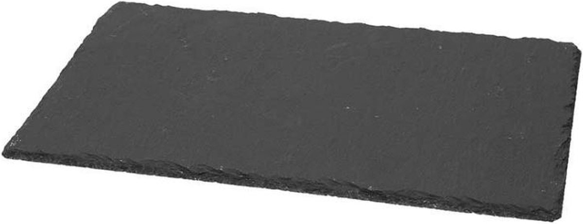 Tognana Ardesia Leisteen rechthoek 38.0x26.0cm zwart Set a 2 stuks
