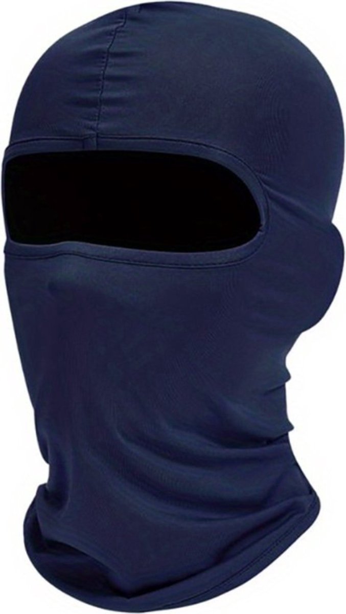 Bovista Ski Masker Ski Mask Balaclava Winter Masker Bivakmuts Full Face Mask Donkerblauw