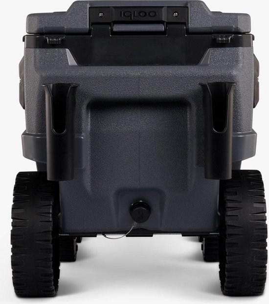 Igloo - Trailmate journey - premium passieve koelbox - met wielen - 66 liter -kleur grijs -zwart van Igloo — afbeelding 5