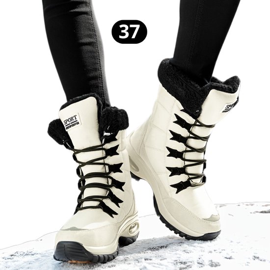 Bovista Sneeuwboots - Sneeuwschoenen - Snowboots - Wintersport - Dames - Ski Gadgets - EU37 - Wit