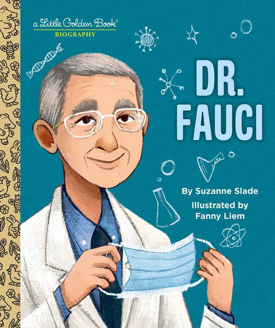 Little Golden Book Biographies - Dr. Fauci: A Little Golden  ... - cover