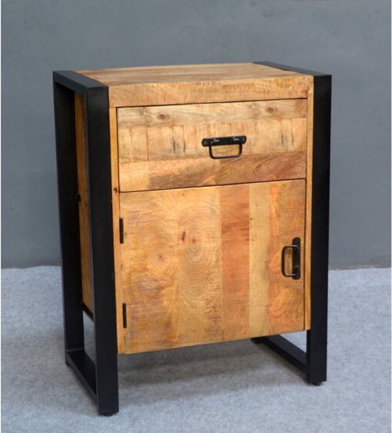 Table de chevet Britt, porte à gauche