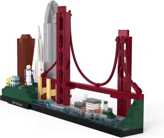 LEGO Architecture San Francisco 21043 Bouw de Stad bol