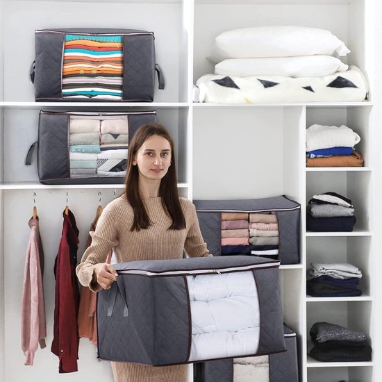 Opbergzakken voor onder het bed Kledingorganisator met ritssluiting Onder bed Garderobe Kastdoos kopen vanaf een prijs van 7.46