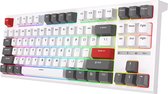 Bol.com Royal Kludge RKR87 - Mechanisch Toetsenbord - Gaming Toetsenbord - RGB - Hot Swappable Switch - Wit - Blue Switches - In... aanbieding