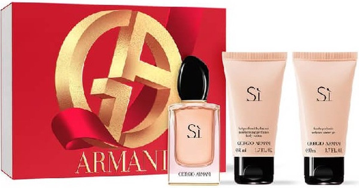 Goedkoopste Armani Si 50ml Edp Bodylotion set