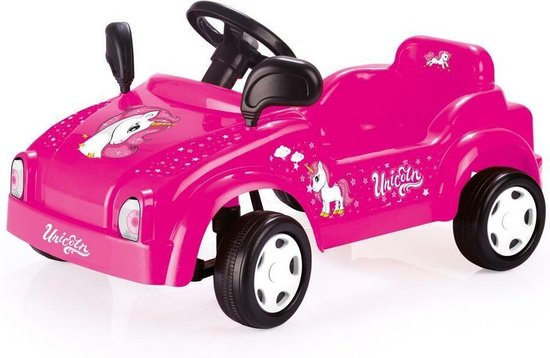 Dolu Eenhoorn Trapauto Roze